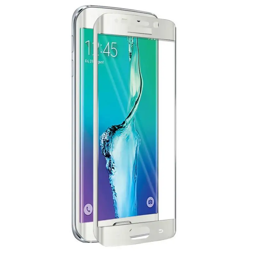 Закаленное стекло с полным покрытием для Samsung Galaxy s6 Edge + Plus G9250 NOV4 | Мобильные