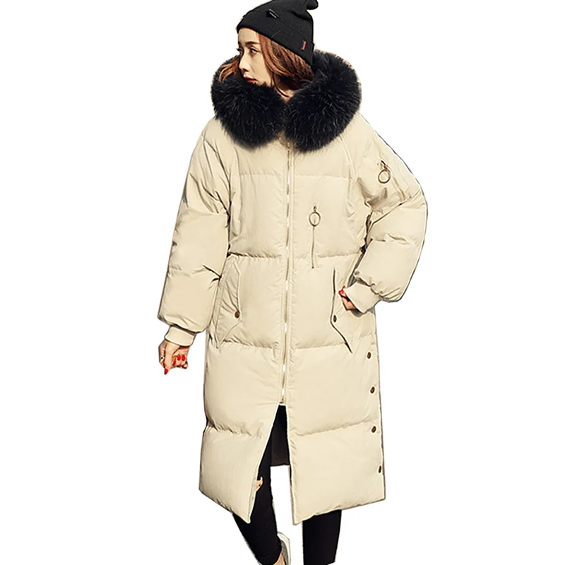 Beste Winter Warme Jas Vrouwen Ultra Licht 90% Witte Eendendons Jas Vrouwen Hooded Parka Vrouwelijke Jassen Nieuwe Dames Lange Warm Uitloper