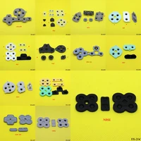 rubber conductive buttons a b d pad for game boy classic gb gbc gbp gba sp xbox360 one ps2 3 4 silicone start select keypad