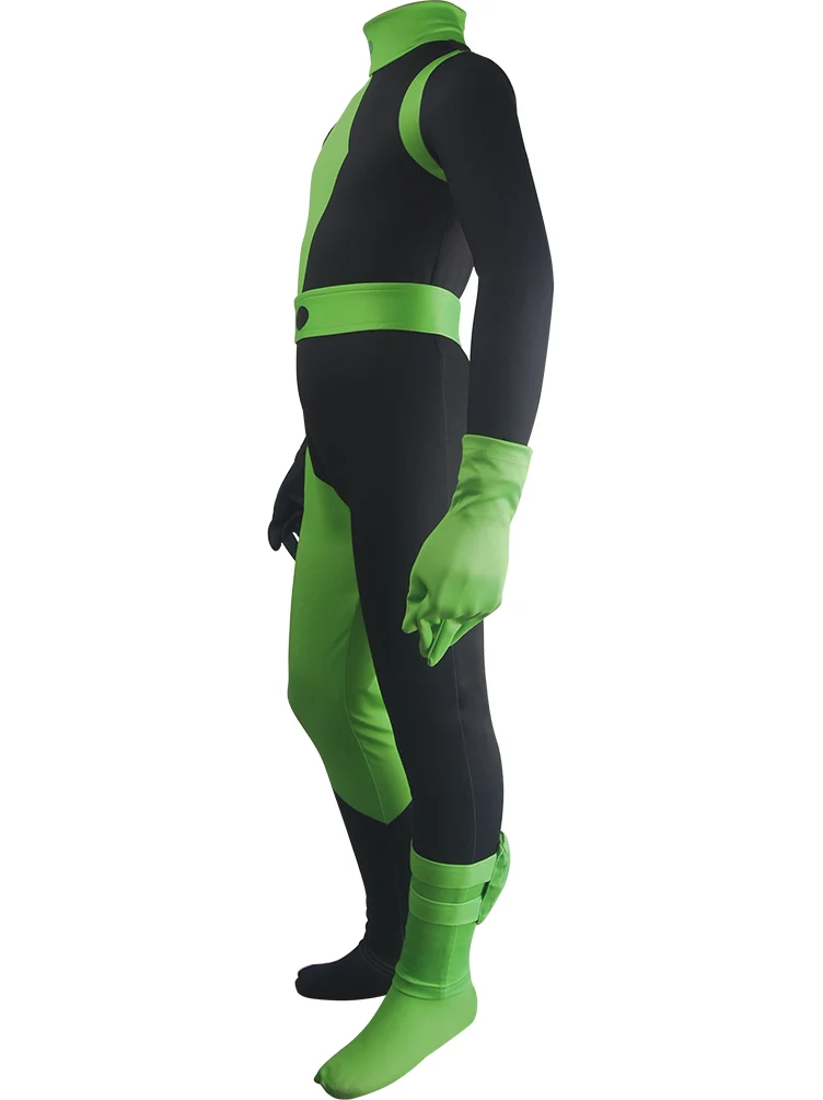 Детский комбинезон для девочек костюм Суперзлодея на Хэллоуин зентай подарок