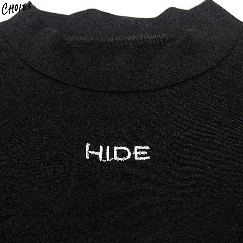 2018 Новый Стиль Лето Хлопок Черный Письмо печати вырезать детали укороченный