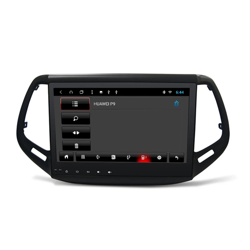 10 1 дюймов авто радио для Jeep компасы долгота 2017 gps навигации Android 8 системы