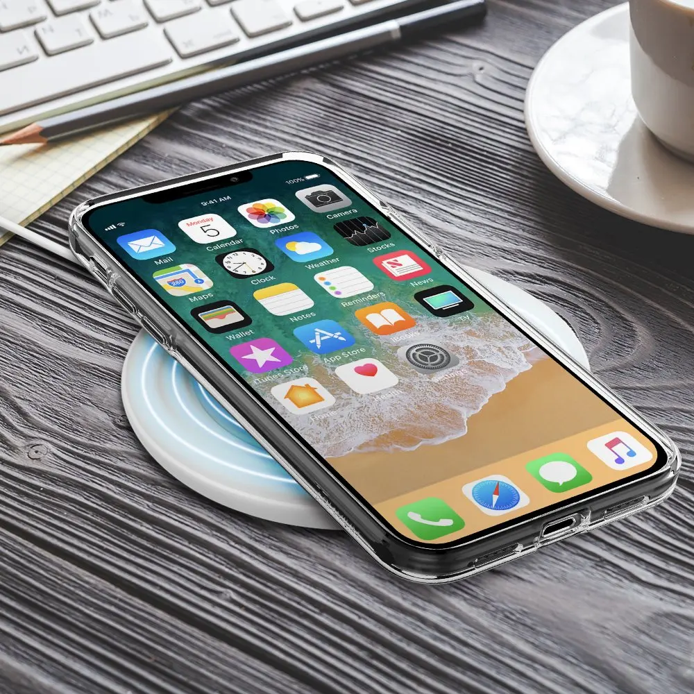 Прозрачный Мягкий ТПУ чехол для iphone 5se 5S 5 6s 6 7 8plus гелевый силиконовый
