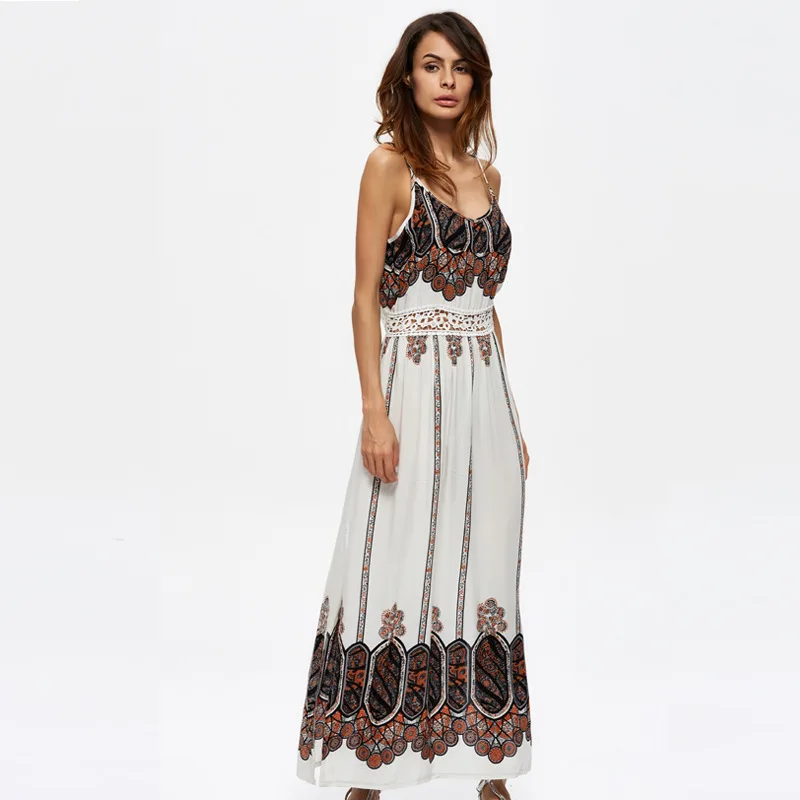 Новая Европа и Соединенные Штаты летом 2017 позиционирования печатных платье