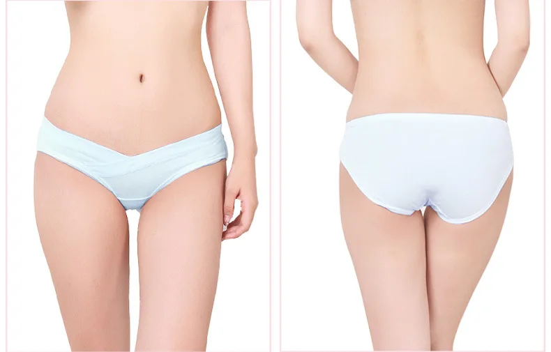 2 шт./лот П-образный низкая талия Средства ухода за кожей для будущих мам Нижнее