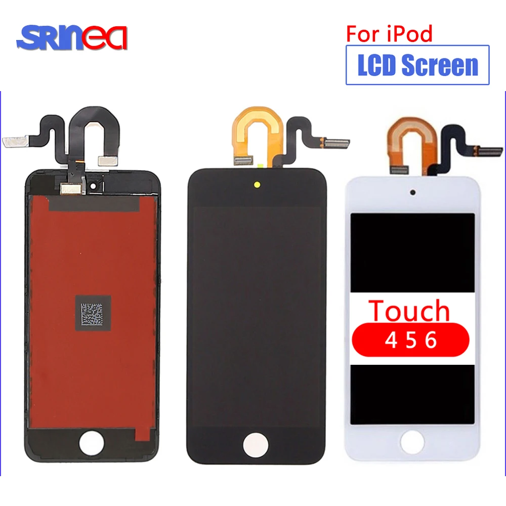 AAA Качество для iPod Touch 4 5 6 6th ЖК сенсорная панель стекло сенсор дигитайзер сборка 5th