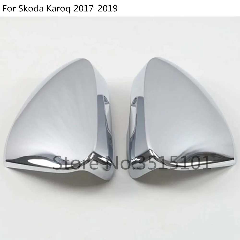 ABS Хромированная Автомобильная палка заднего вида боковое стекло отделка рамка