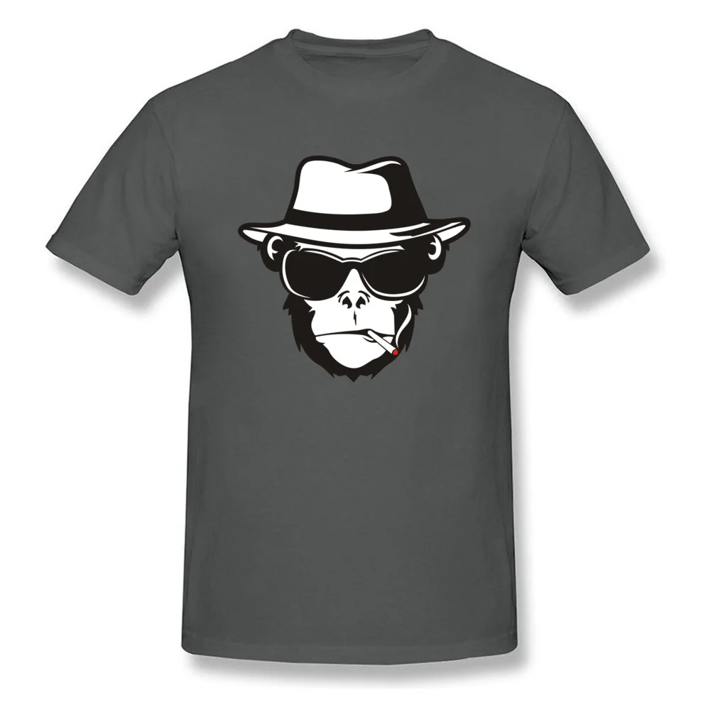 Футболка с обезьянкой и солнцезащитными очками крутая футболка короткими