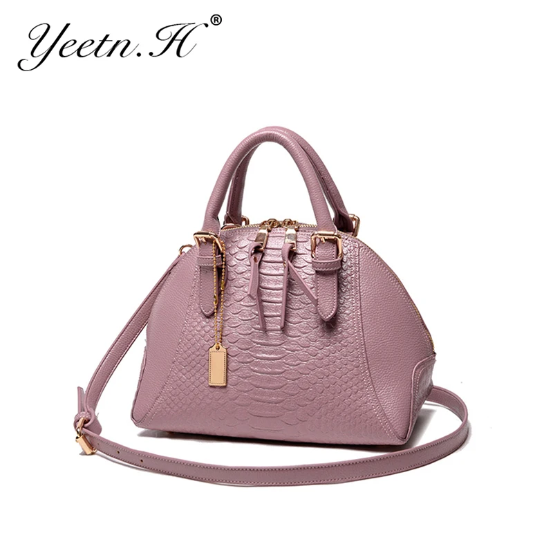 Модные кожаные сумки с верхними ручками женские винтажные для женщин на плечо