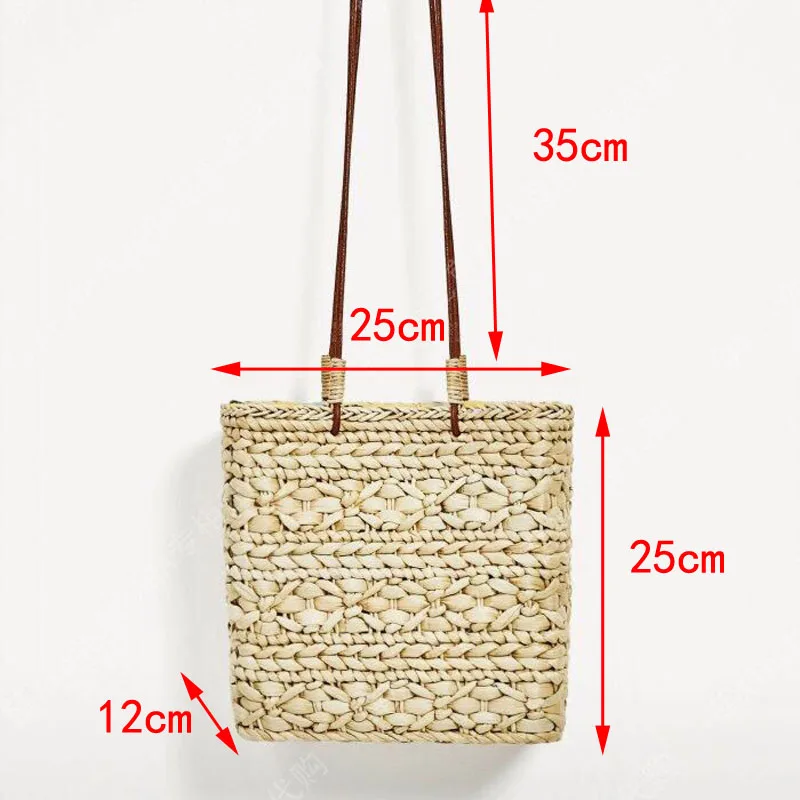 Плетеные сумочки для женщин модная плетеная Сумка из воловьей кожи с ручками