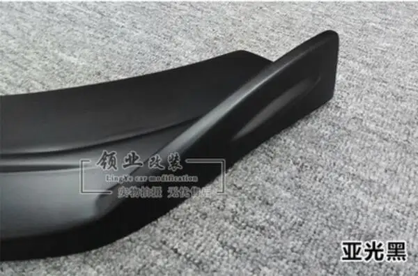 Matte Black Высокое качество ABS для автомобиля передний бампер спойлер, авто передний бампер диффузор Крышка для Toyota CHR - Цвет: Matte Black