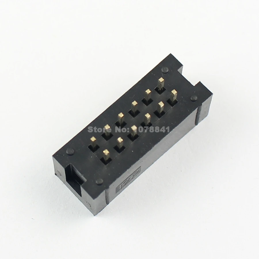 10 шт. 2 54 мм 2x6 Pin 12 штепселный Прямые мужской окутанный PCB Заголовка коробки разъем