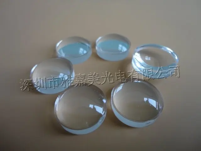 Оптовая продажа-обратный свет LED объектив диаметр 18 мм высота 8 4 Гладкая