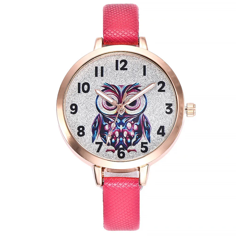 Женские часы Reloj Mujer красивые модные простые с кожаным ремешком наручные для