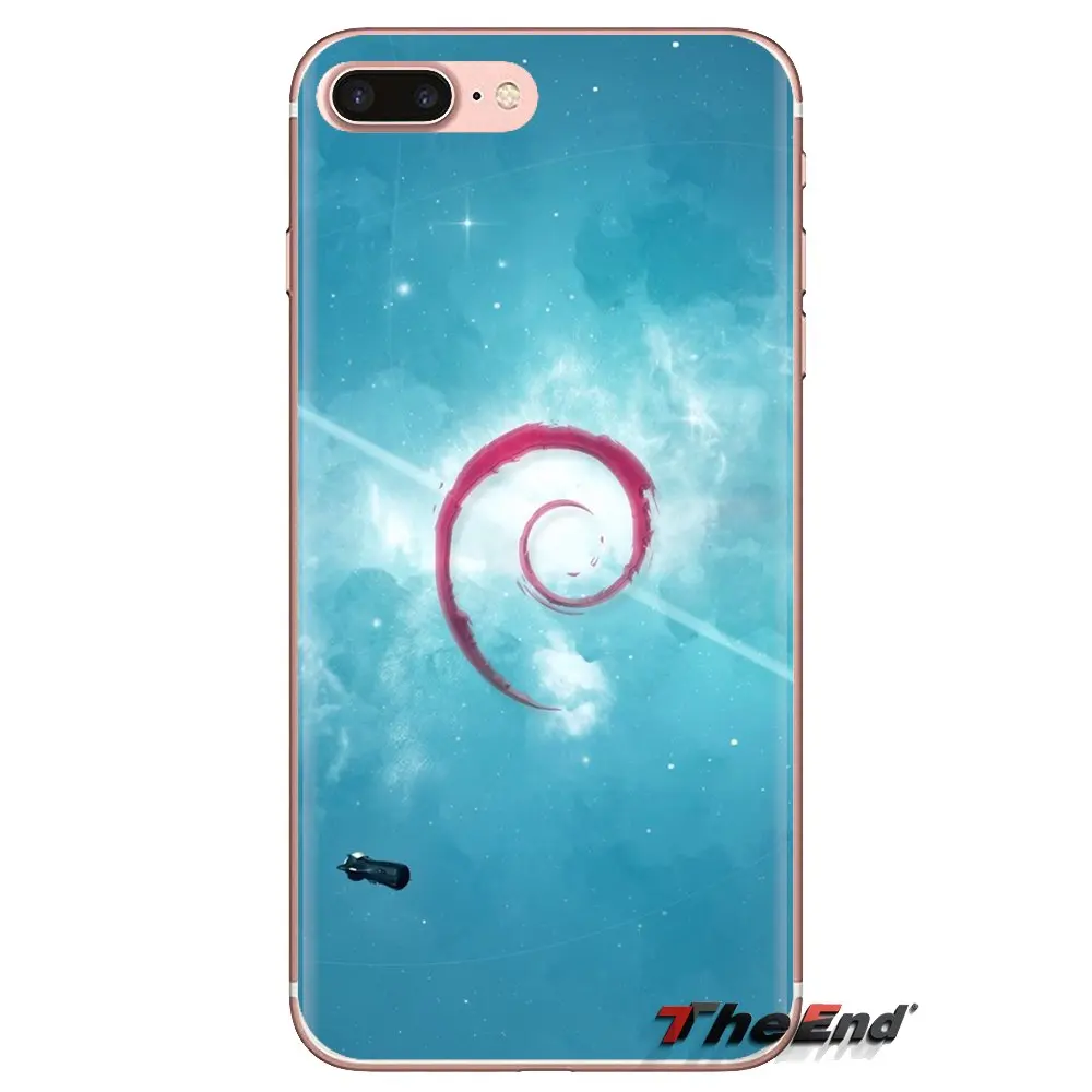 Debian обои для Samsung Galaxy J1 J2 J3 J4 J5 J6 J7 J8 Plus 2018 Prime 2015 2016 2017 прозрачные мягкие чехлы |