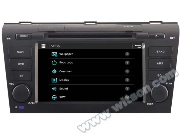 Автомобильный DVD плеер 7 дюймов для Mazda 3 2004 2009 и Axela с системой контроля давления в