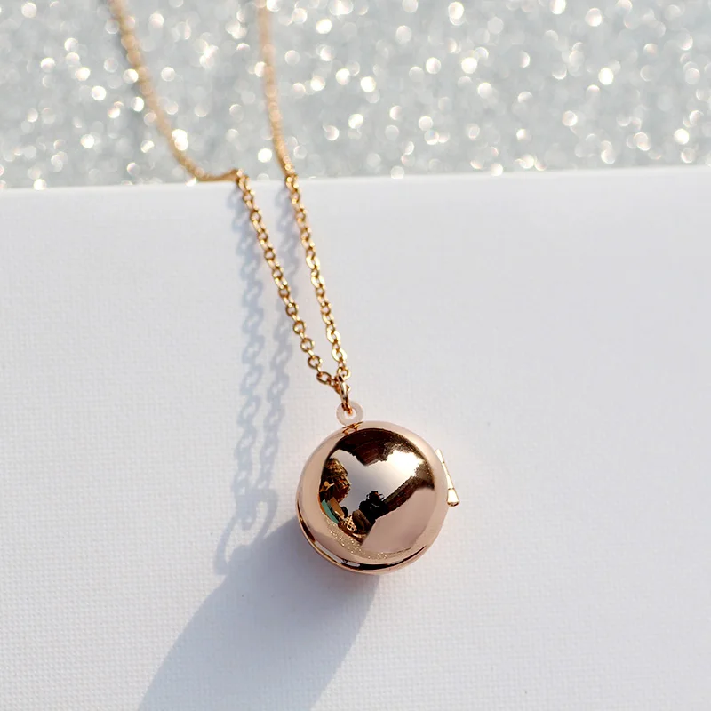 Магическая Ящик-Шар Для Хранения Фотографий С Открывающейся Рамкой Для Ожерелья-Подвески В Стиле Ювелирных Изделий Горячей Распродажи Для Женщин YT-359.