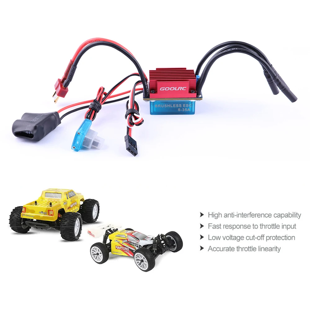 Высокая эффективность набор S2838 4500KV бесщеточный мотор 35A ESC 3 5 кг комбинированный