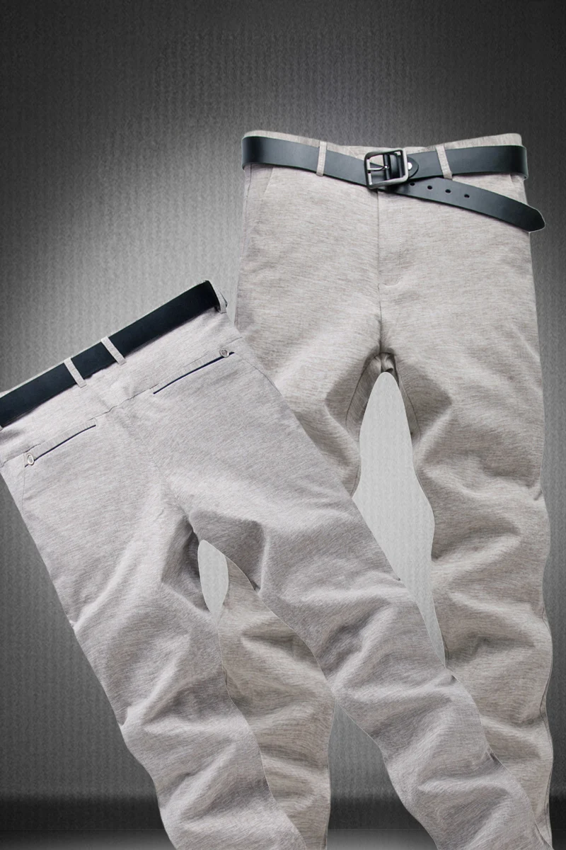2019 Новинка весна осень jogger обтягивающие мужские брюки подходят бизнес модные