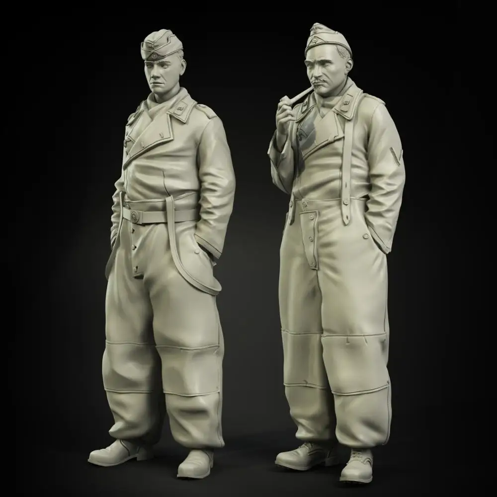 1/35 каучуковая фигурка модель комплект Unassambled Неокрашенная 00897|Наборы для сборки