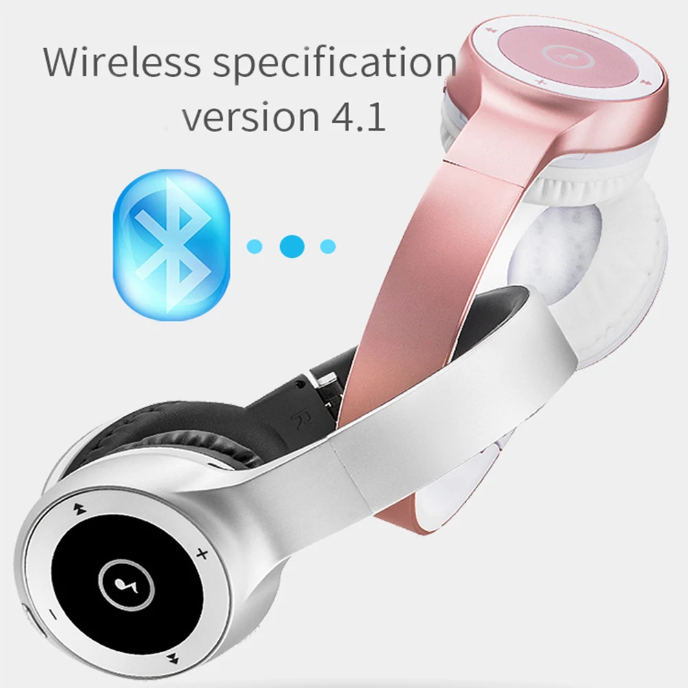 Беспроводные bluetooth наушники гарнитура стереонаушники CVC с шумоподавлением