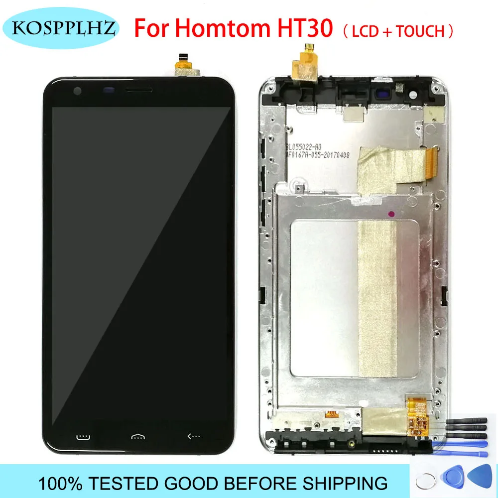For Homtom HT30 HT30Pro ЖК дисплей и фото с рамкой высокого качества для мобильных