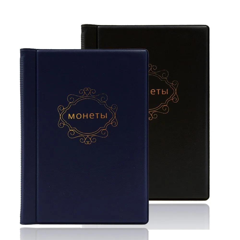 Альбом для монет с 120 карманами альбом 10 страниц фотоальбом подарки 2018|coin book|coin