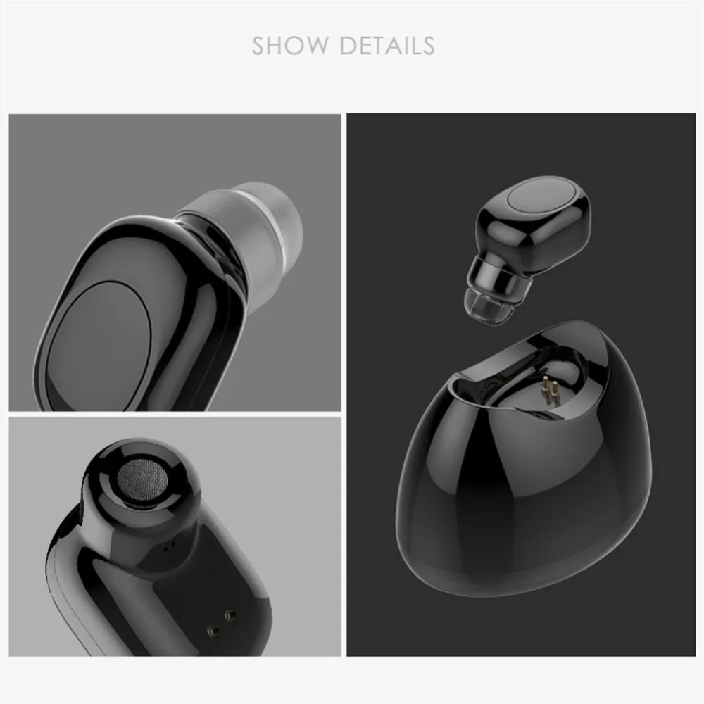 OLLLY X11 Мини Bluetooth наушники Беспроводной невидимый в ухо вкладыши громкой связи Car