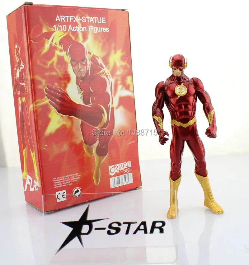 Новые Классические DC комиксов Лига Справедливости Супер герой speedforce флэш 7