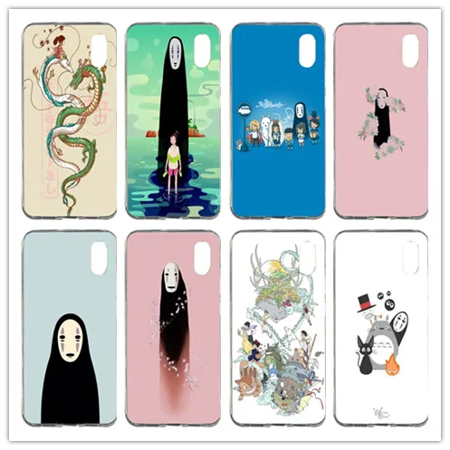 Чехол для телефона Cartoon Studio Ghibli для xiaomi mi 4 5 6 8 4i 4c 5x 6s 6x A1 5s Plus max 2 3 note mix из мягкого PU материала.