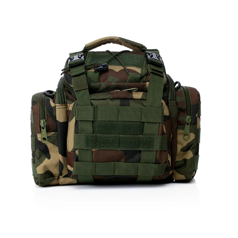 Уличная спортивная портативная тактическая сумка с системой Молле 600D из ткани