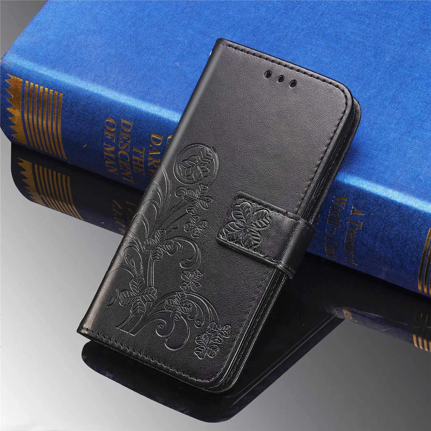 Чехлы для телефонов Samsung Galaxy A80 роскошный кожаный чехол-кошелек задняя крышка A90