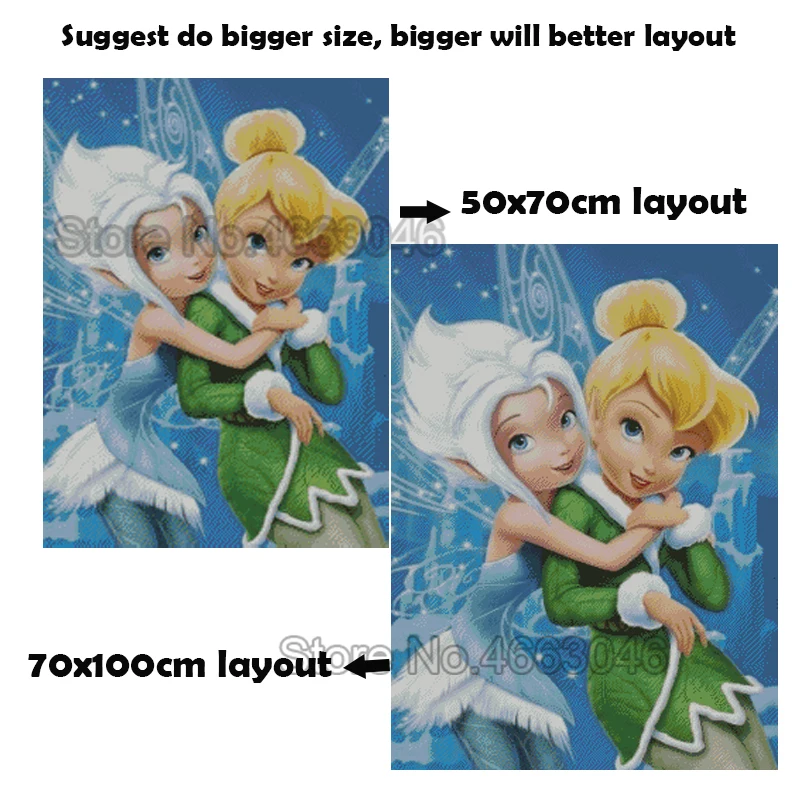Мультфильм девушки круглые/квадратные 5D DIY Алмазная картина вышивка шаблон 3d