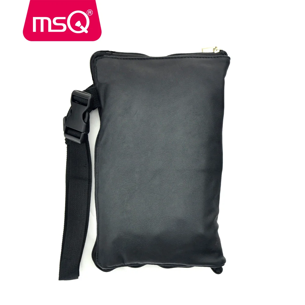 MSQ Makeup Brushes Set Pro 32pcs High Quality Soft Natural Hair Foundation Eyeshadow Make Up Brush Kit With PU Leather Belt Case | Красота и