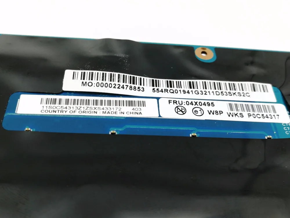 48.4RQ01.021 сенсорный экран материнская плата для lenovo ThinkPad X1C углерода X1 материнская плата для ноутбуков FRU 04X0495 Процессор i7 3667U 8 грамм тестирование