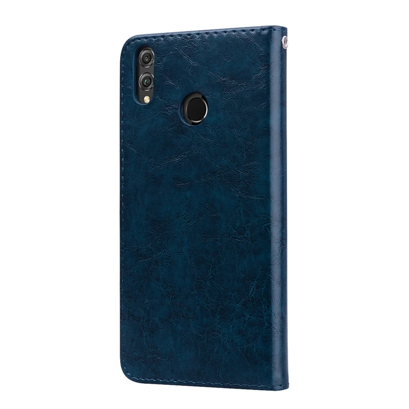 Винтажный кожаный чехол-кошелек для Huawei Honor 8X 8 X JSN-L21 JSN-L42 JSN L21 L42 HONOR8X флип-чехол