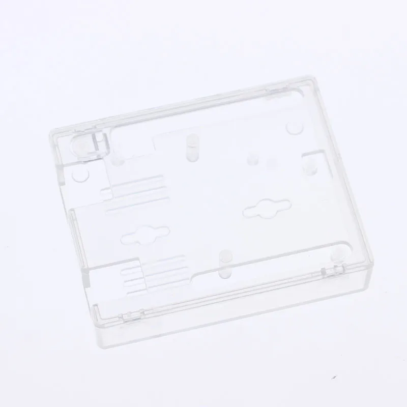 Черный ABS пластиковый чехол, прозрачный чехол для arduino UNO R3, не Raspberry pi, Модель b plus, хорошее качество - Цвет: Transparent