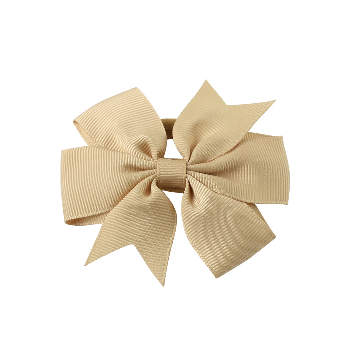 20 шт./лот 3 дюйма лента из корсажа банты с нейлоновыми эластичными лентами для