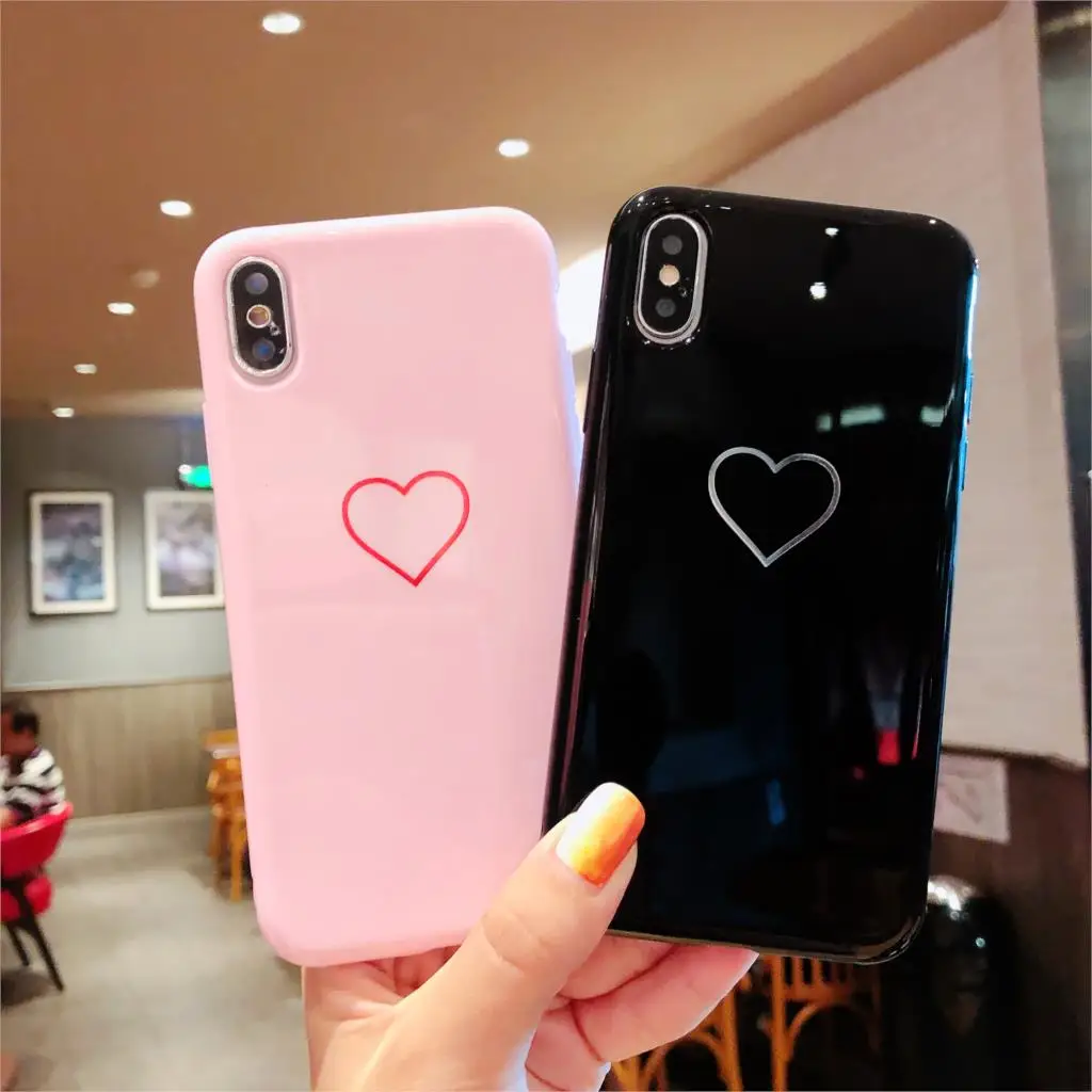 Глянцевый чехол для телефона с короной iphone X 7 Plus 6 6S 8 милый мягкий из ТПУ надписью