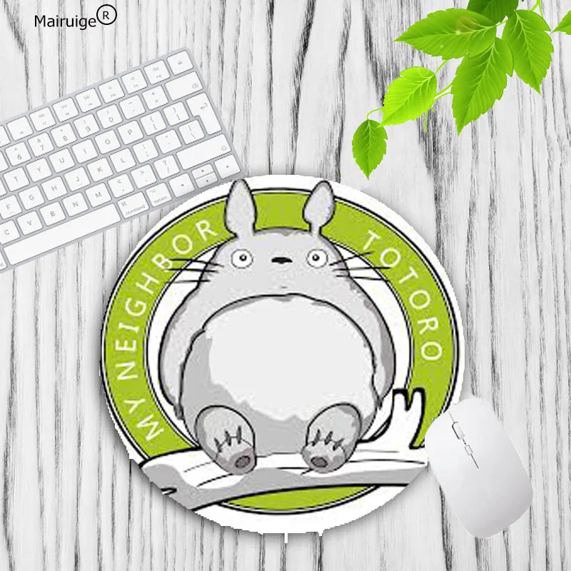 Mairuige большая акция милый игровой круглый коврик для мыши Totoro компьютерный