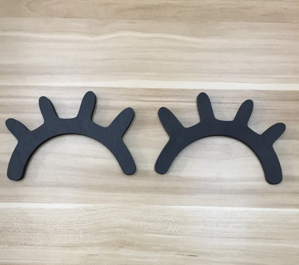 INS украшения для детской комнаты милые деревянные &quotреснички&quot настенные дома