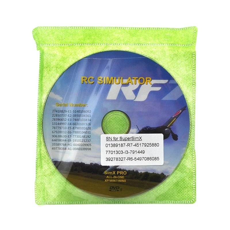 22 в 1 RC USB Flight Simulator кабели поддержка Realflight G7 phoenix 5 0 для Flysky i6x FUTABA Radiolink AT9s at10|Детали
