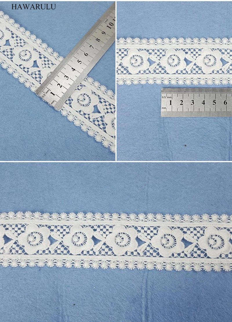 HAWARULU 2 ярда DIY свадебное платье аксессуары из кружевной ткани кружева полоски свадебное украшение Рождественские украшения для дома