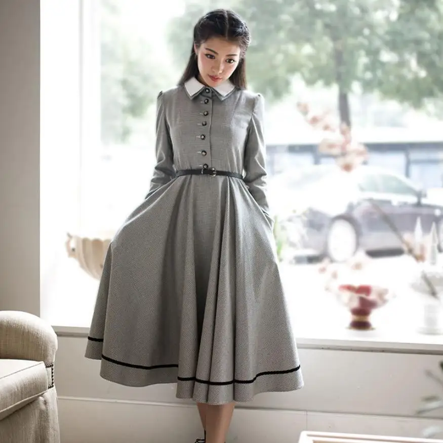 Горячая Распродажа оригинальный дизайн большие качели клетчатая Юбка с высокой