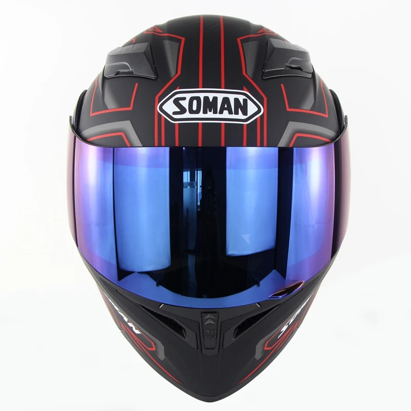 Двойные линзы мотоциклетные шлемы со сменными внешними козырьками модель K5