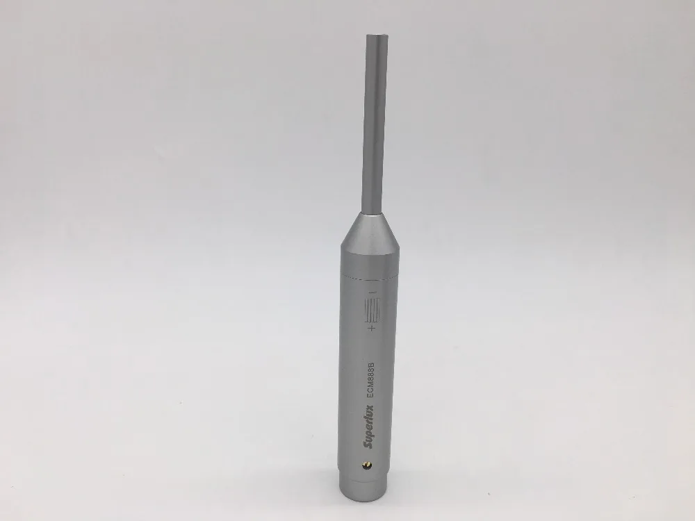 Superlux ECM888B 1/" Стандартный микрофон измерения и записи для анализатора спектра, аудио тестирования и измерения