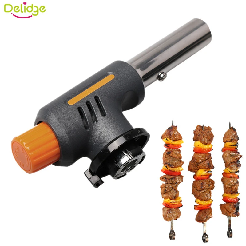 Газовая горелка Delidge огнемет Бутановая с автоматическим зажиганием для барбекю