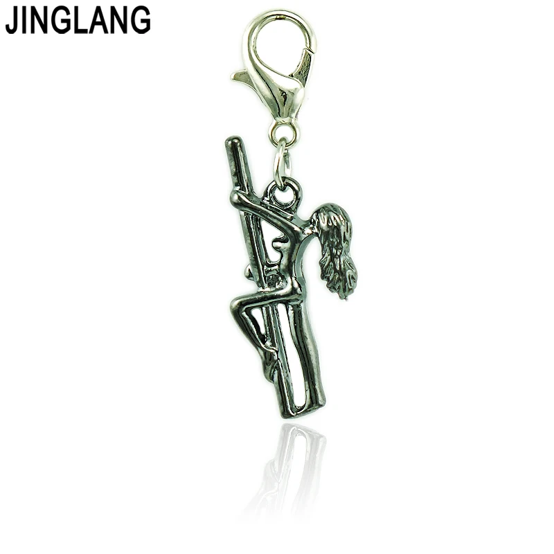 Jinglang розничная продажа Очаровательные Подвески с застежкой-лобстером