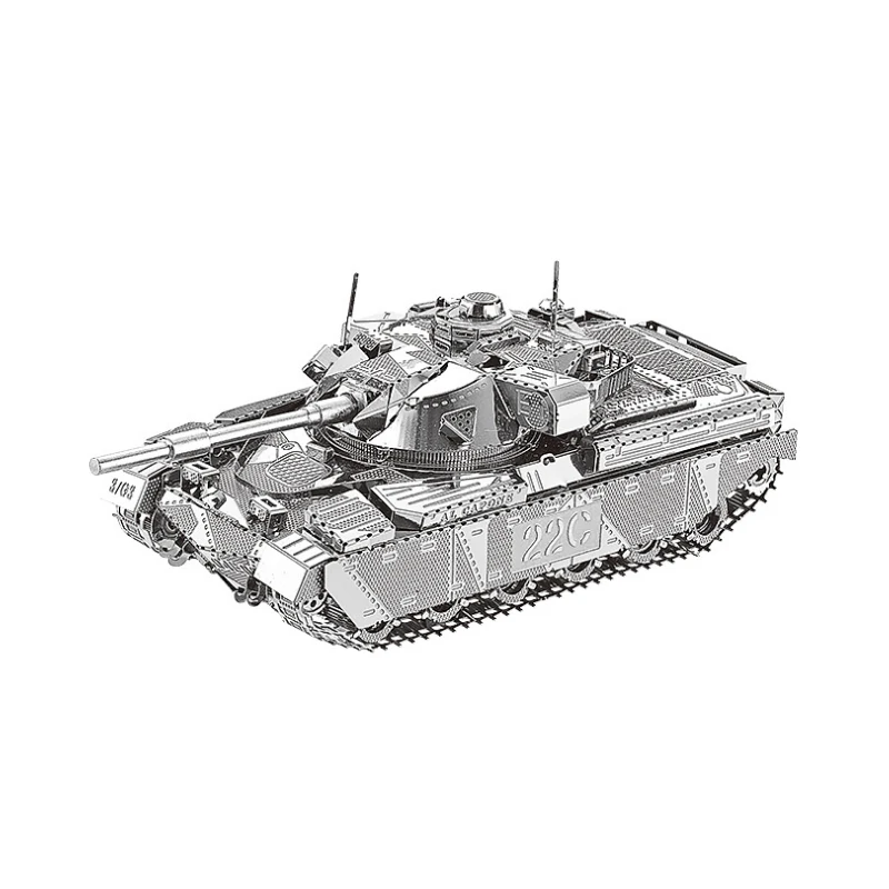 CHIEFTAIN TANK MK50 модель 1: 100 HKNANYUAN 3d металлическая головоломка креативные игрушки