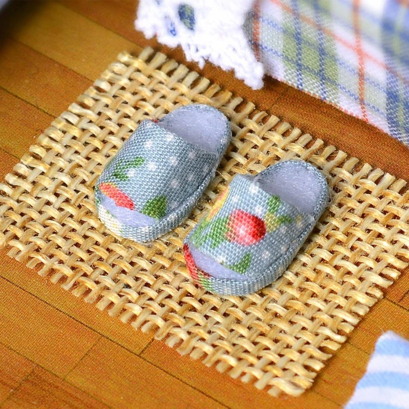 3D DIY деревянный кукольный дом Миниатюрный светильник синий Гостиная с
